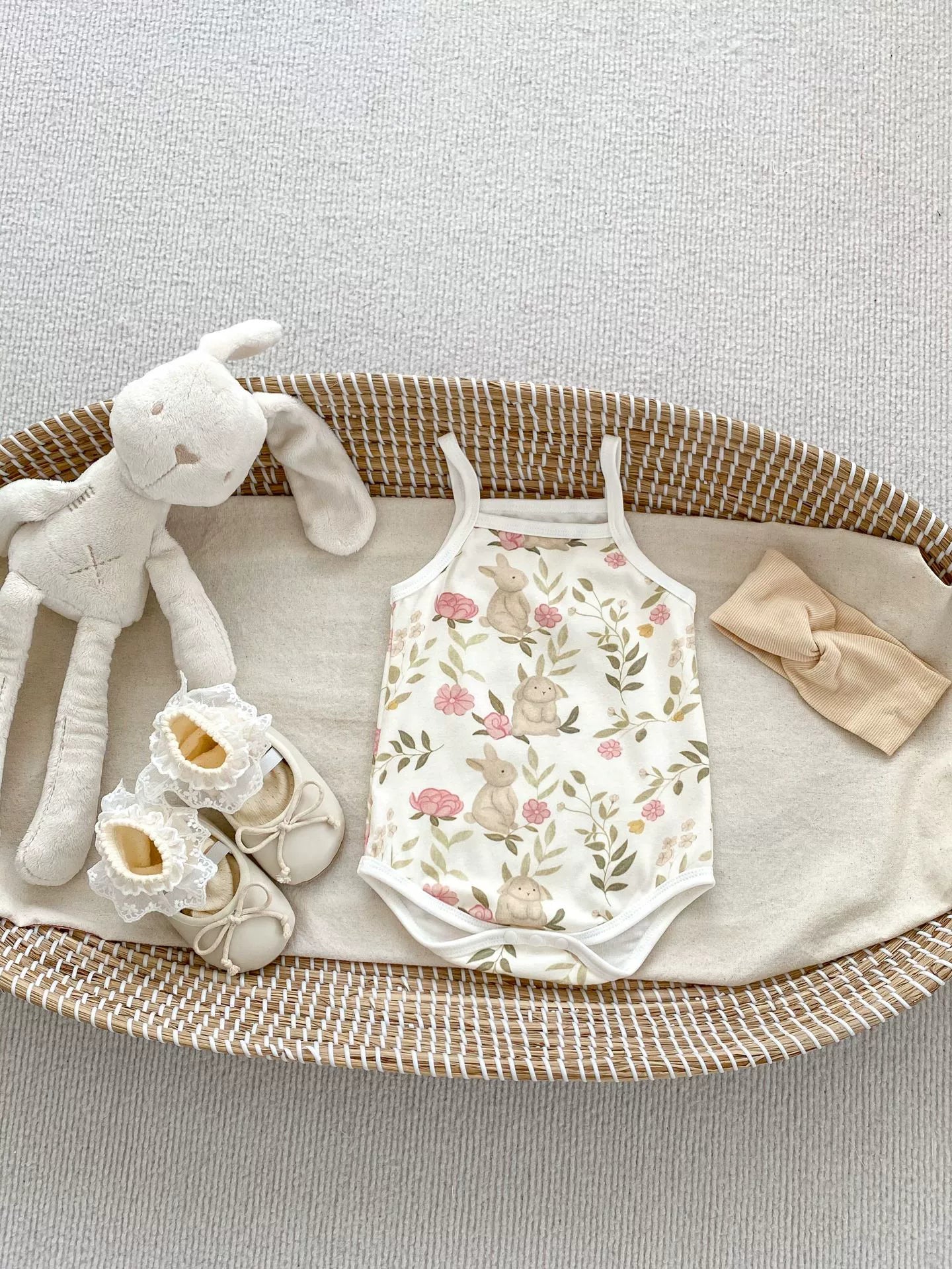 Body Infantil Regata Coelhinhos