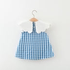 Vestido Infantil Xadrez Maçazinha