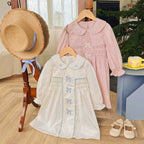 Vestido Infantil Lacinhos Golinha