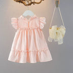 Vestido Infantil Laço Florzinha