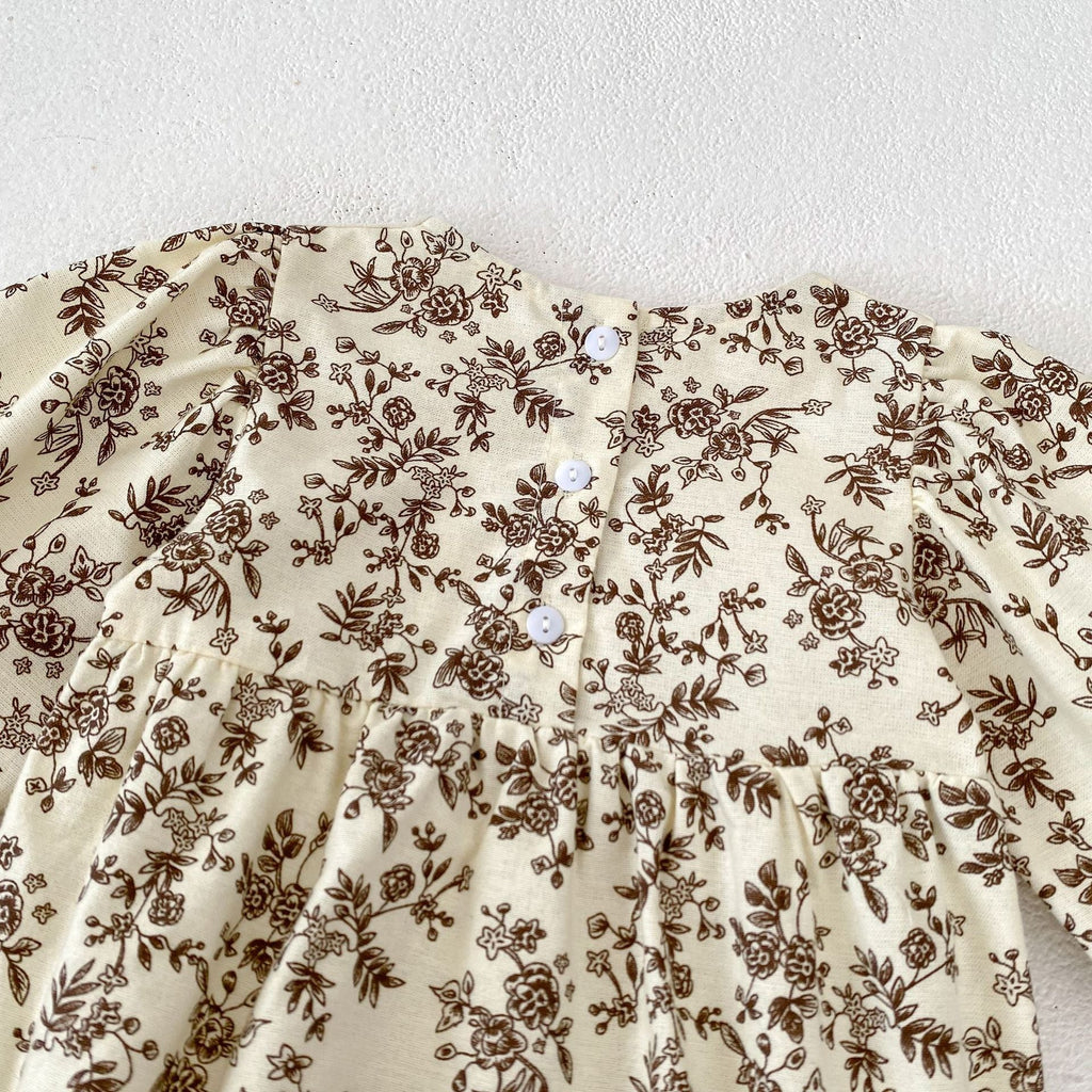 Body Infantil Feminino Flores