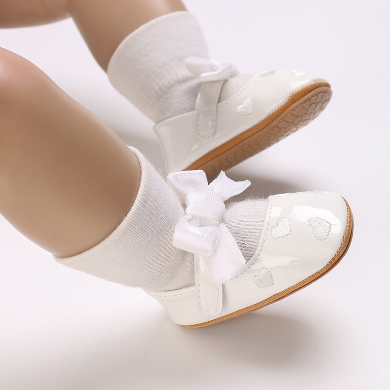 Sapato Infantil Lacinho Corações
