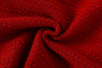 Conjunto Infantil Feminino de Tricô Inverno