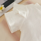 Conjunto Infantil Feminino Flores Botõeszinhos