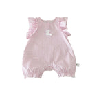 Macaquinho Infantil Rosa Coelhinho