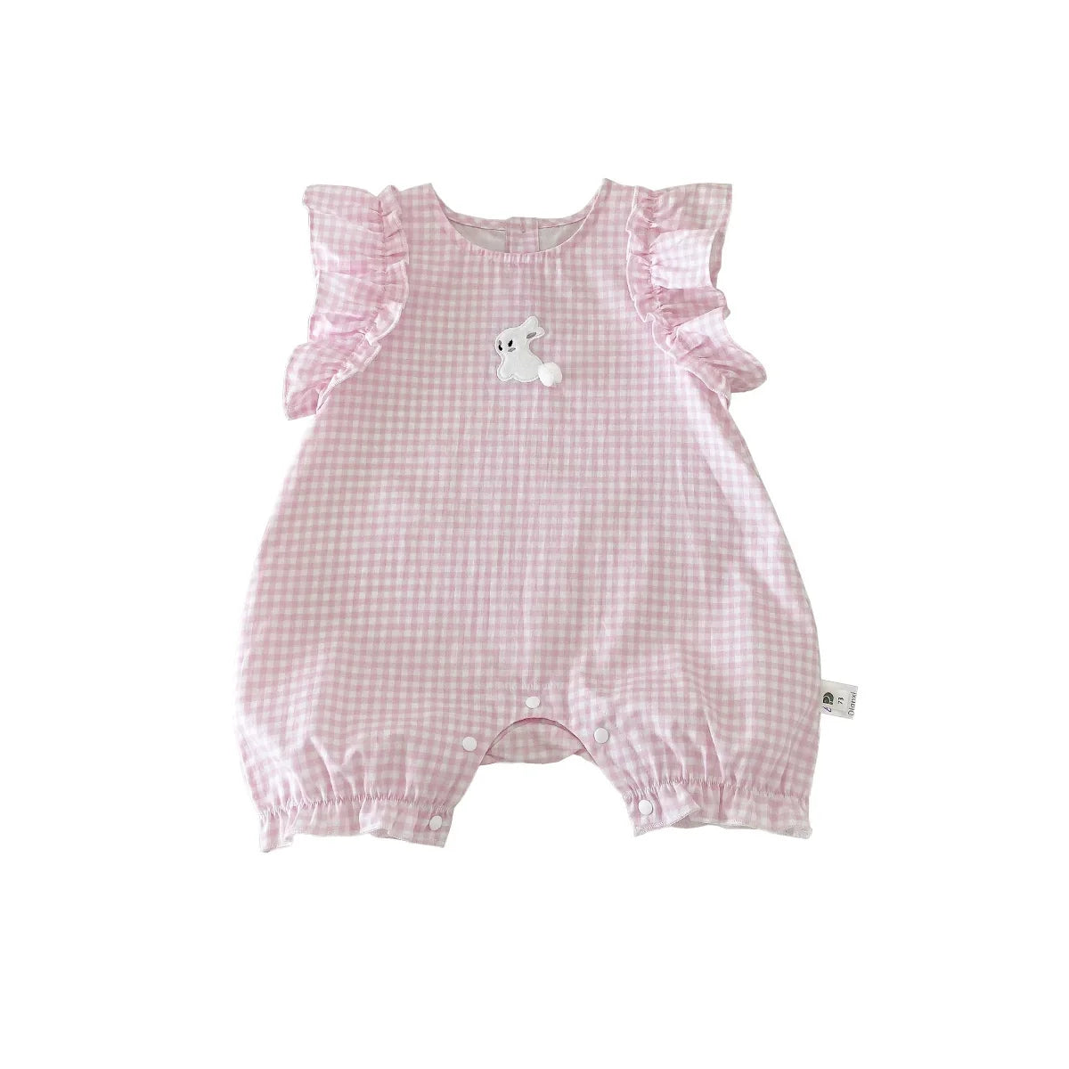 Macaquinho Infantil Rosa Coelhinho