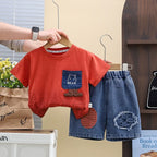 Conjunto Infantil Masculino Ursinho e Jeans