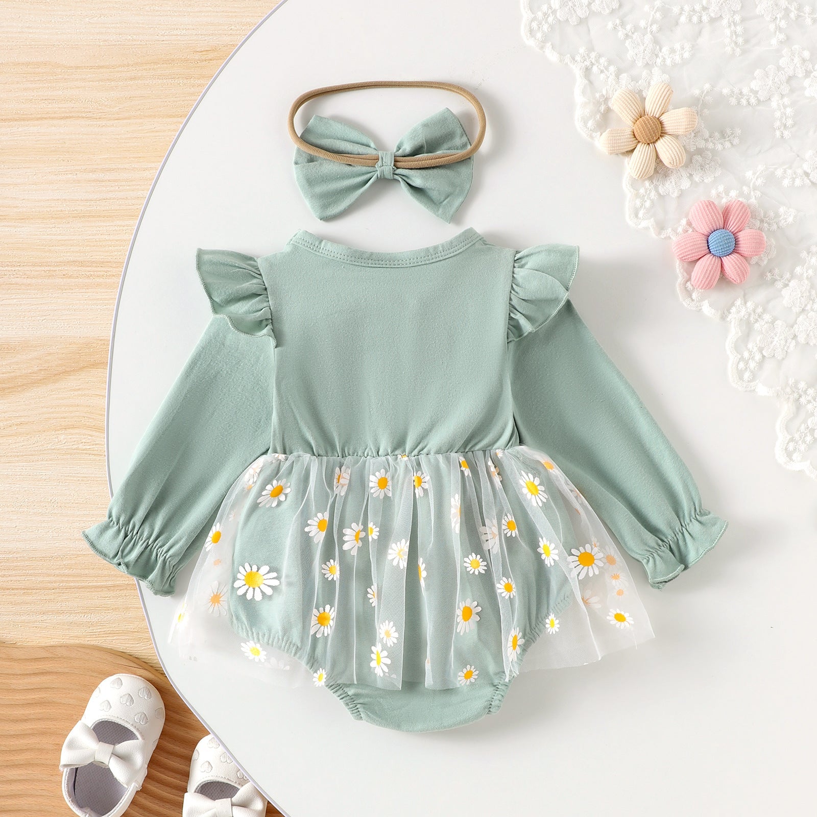 Body Infantil Feminino Florzinhas