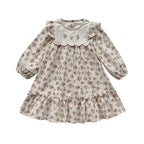 Vestido Infantil Flores Babadinhos