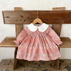 Vestido Infantil Floral Golinha