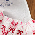 Vestido Infantil Verão Lacinhos