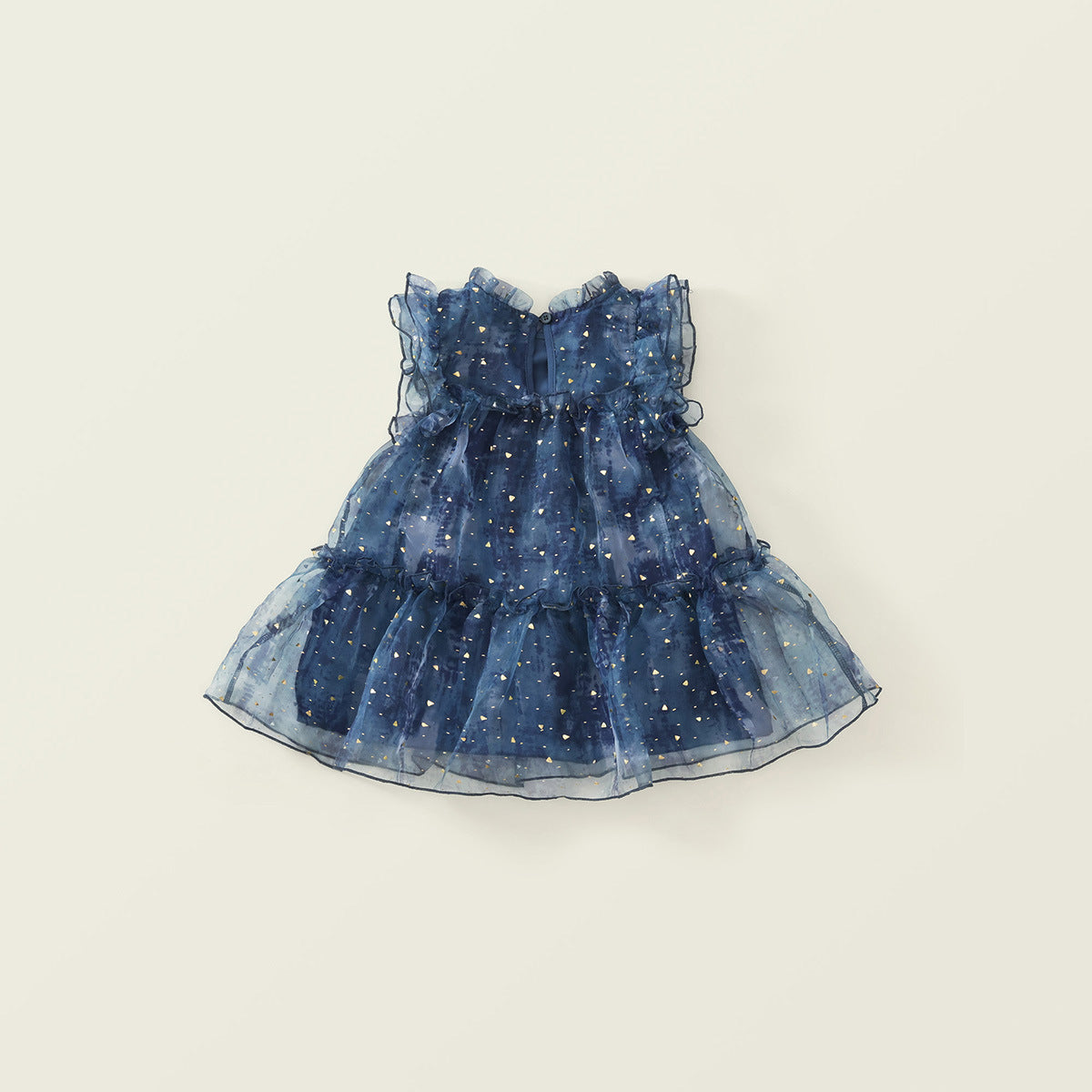 Vestido Infantil Azul Delicado