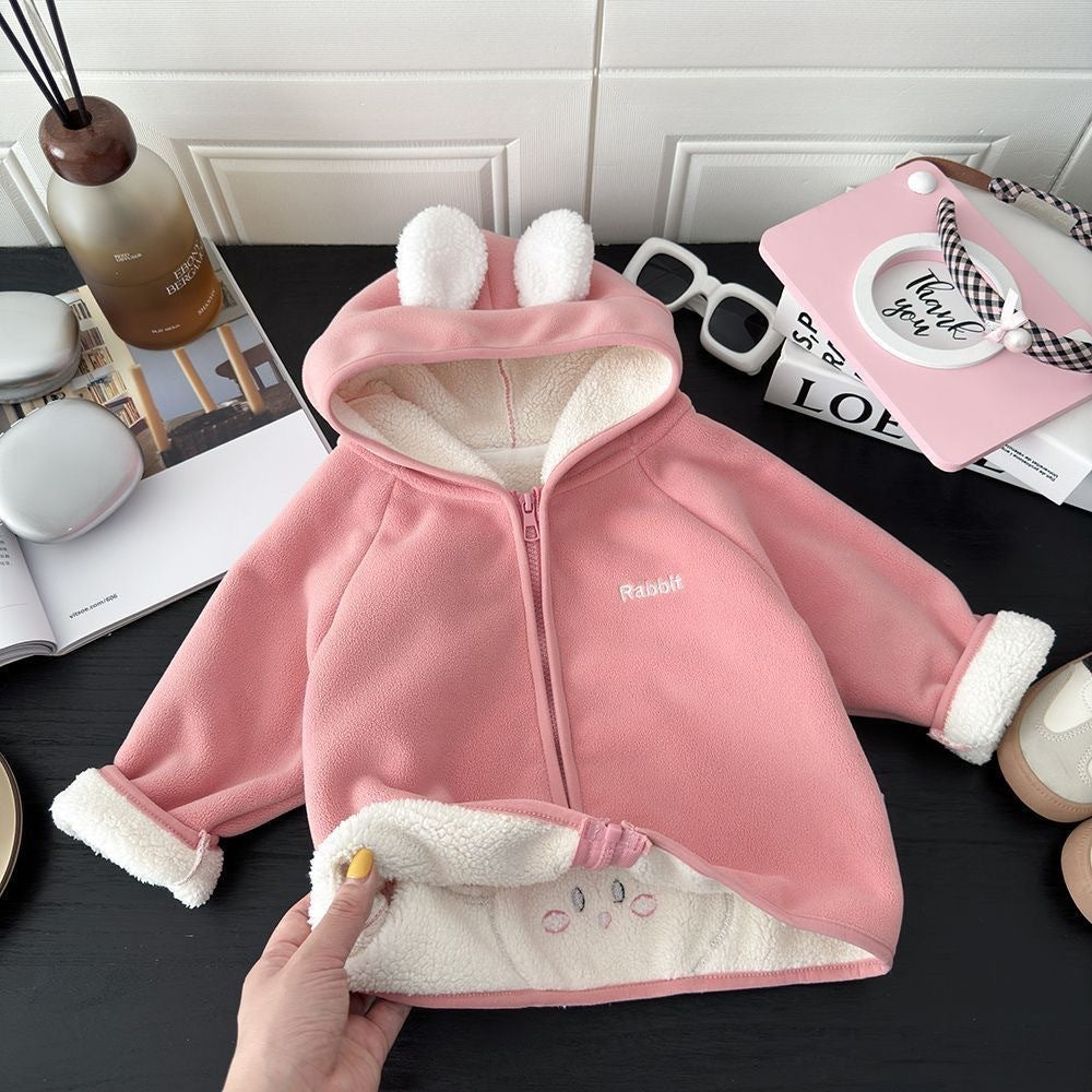 Casaco Infantil Pelúcia Bichinhos