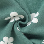 Macacão Infantil Tricô Florzinhas