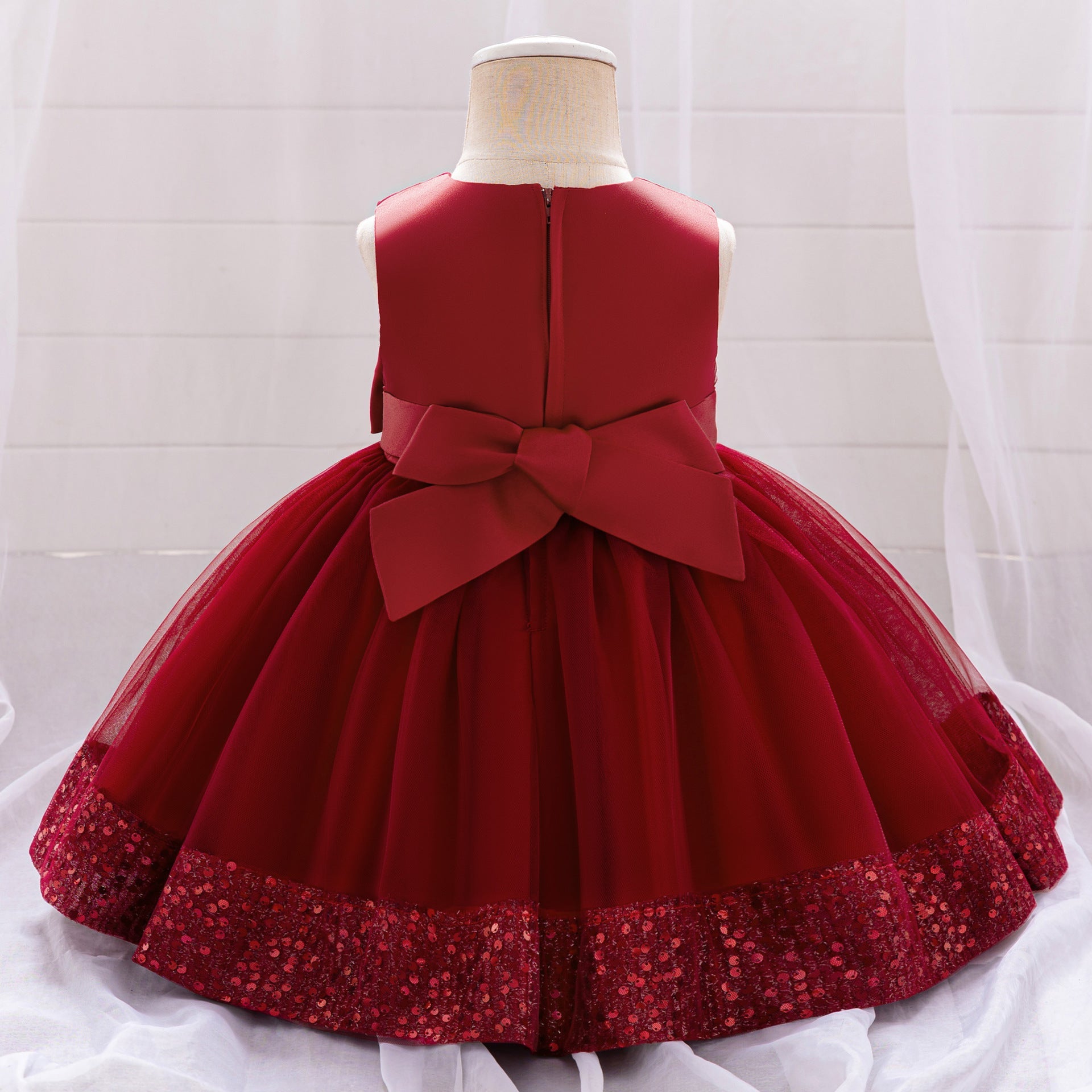 Vestido De Festa Lacinho com Brilhos