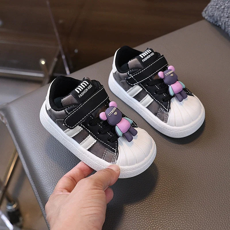 Tênis Infantil Bichinho e Velcro