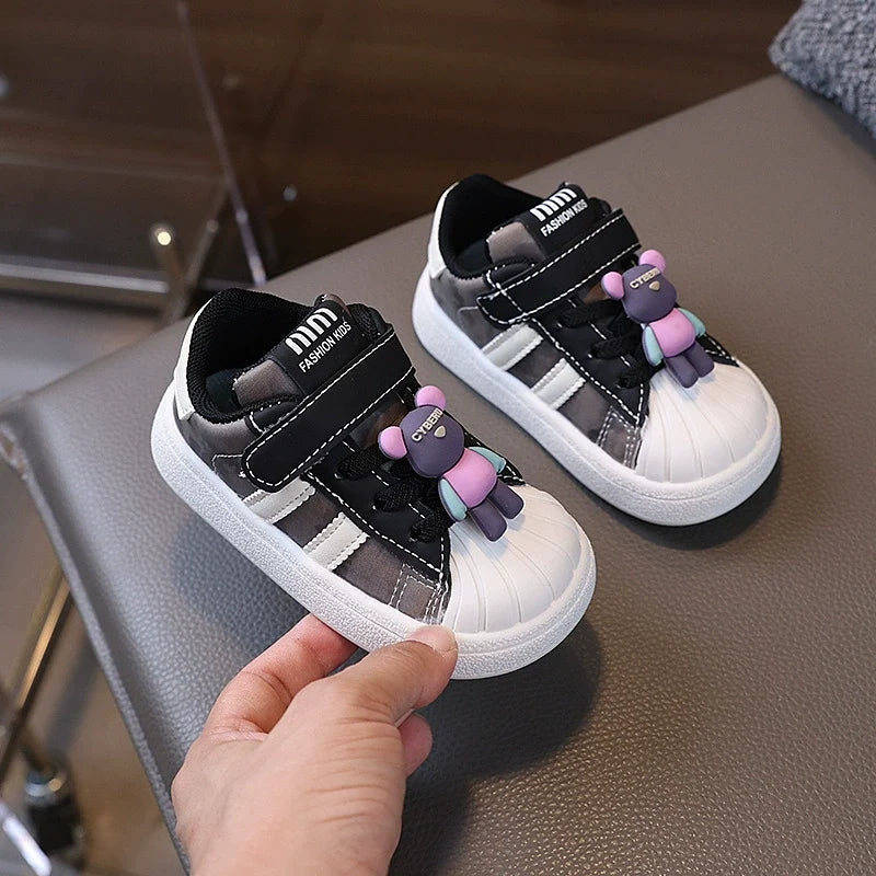 Tênis Infantil Velcro Bichinho