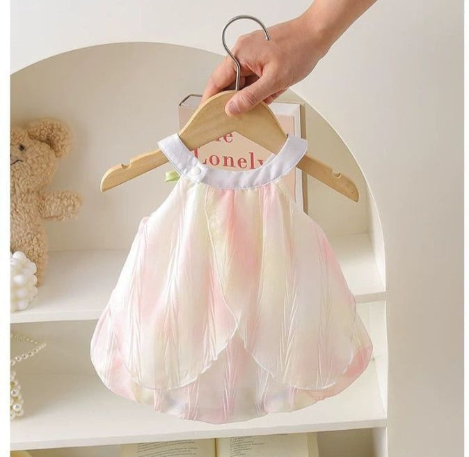 Body Infantil Feminino Tulipas