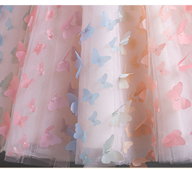 Vestido Infantil de Festa Borboletinhas