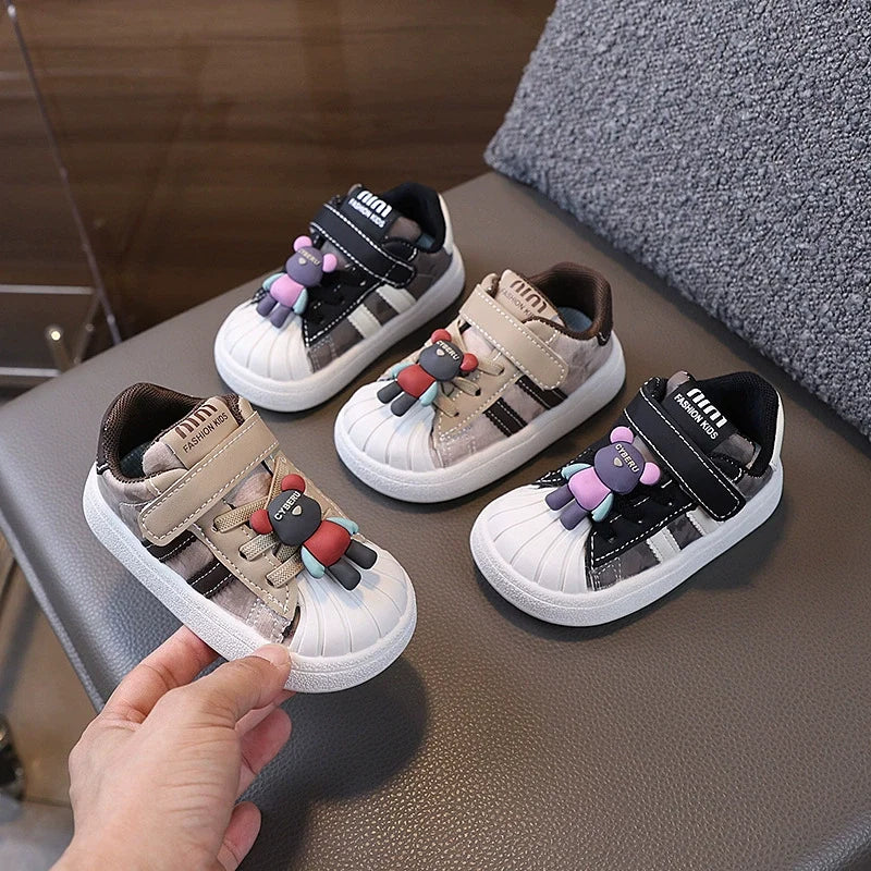Tênis Infantil Bichinho e Velcro