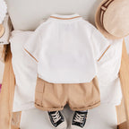 Conjunto Infantil Masculino Ursinho Bolsinho