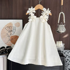 Vestido Infantil Alcinha Flores