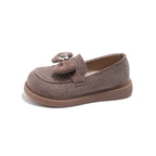 Sapato Infantil Feminino Brilhante Lacinho