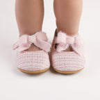 Sapato Infantil Tweed Lacinho