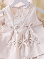 Conjunto Infantil Feminino com Lacinhos