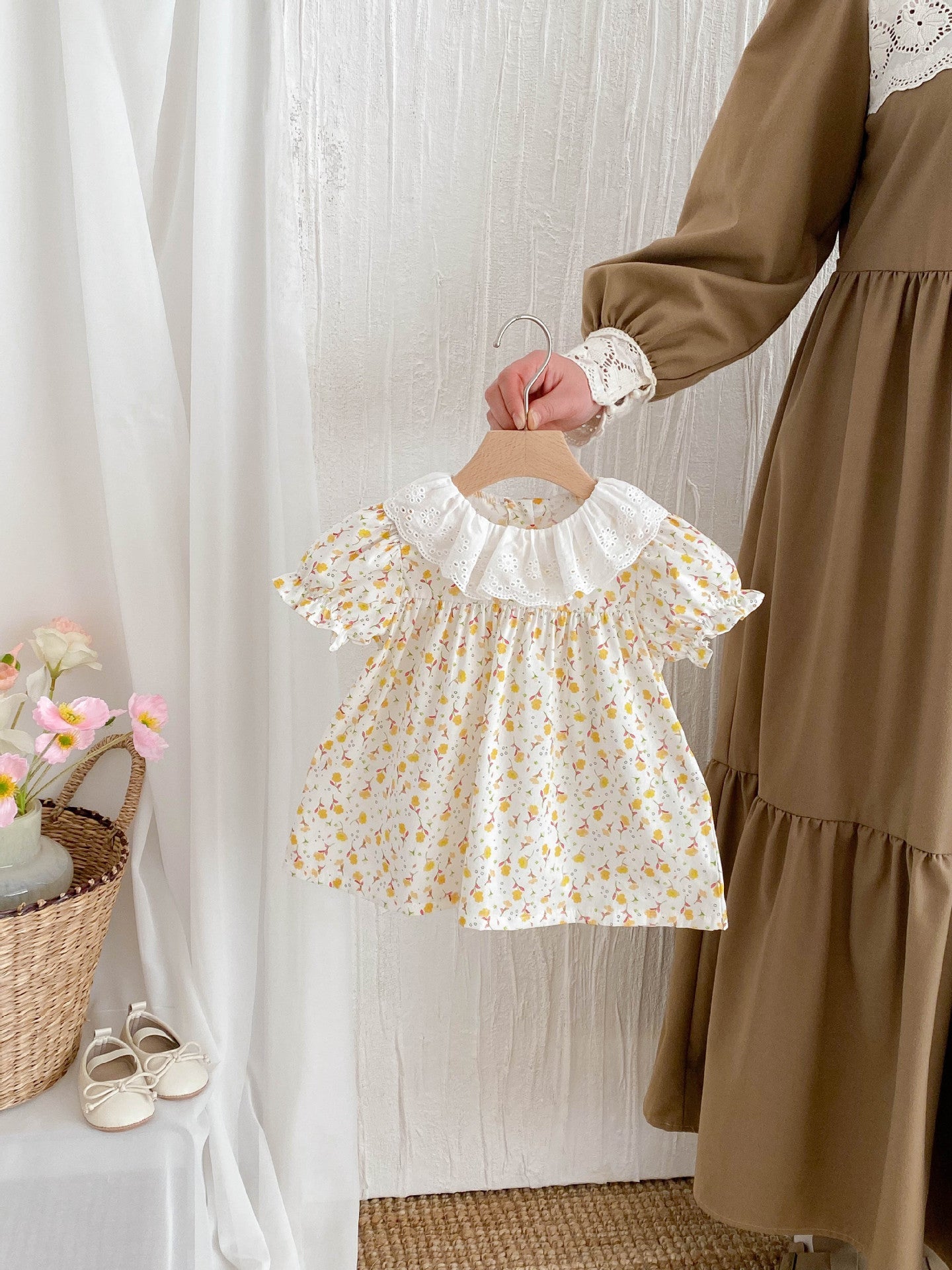 Vestido Infantil Verão Florzinhas
