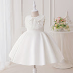 Vestido Infantil Branco Golinha