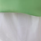 Vestido Infantil Verde Florzinhas e Lacinho