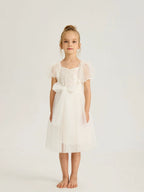 Vestido Infantil Lantejoulas e Tule