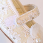 Sapato Infantil Feminino Renda Florzinha