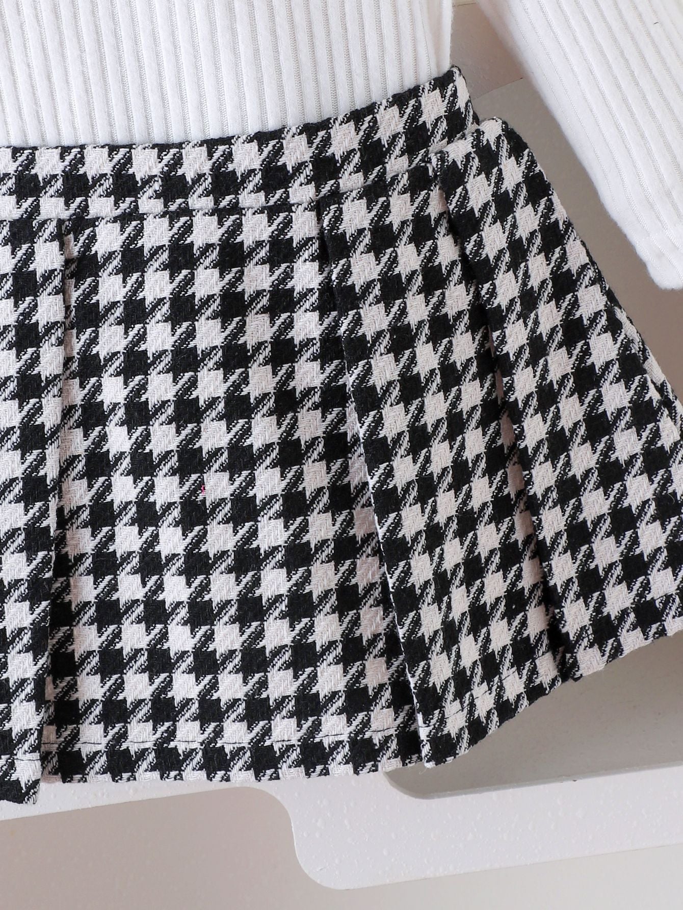 Conjunto Infantil Feminino 3 Peças Jaqueta com Sainha