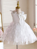 Vestido Infantil De Festa Luxo Laços