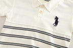 Conjunto Infantil Masculino Polo Lístras