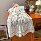 Vestido Infantil Patinho Florzinhas