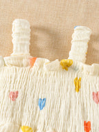 Body Infantil Feminino Corações