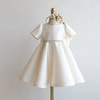 Vestido Infantil Cetim Cintinho
