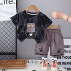 Conjunto Infantil Ursinho Bolsinhos