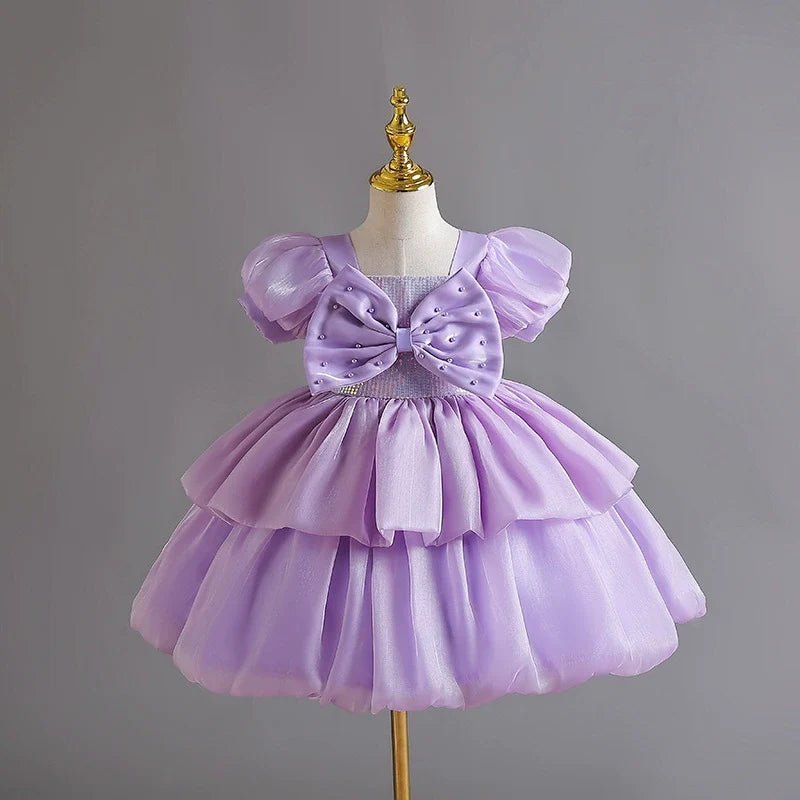 Vestido de Festa Bufante Lacinho