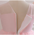 Vestido Infantil Luxo Rosas