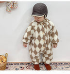 Macacão Infantil Inverno Forrado