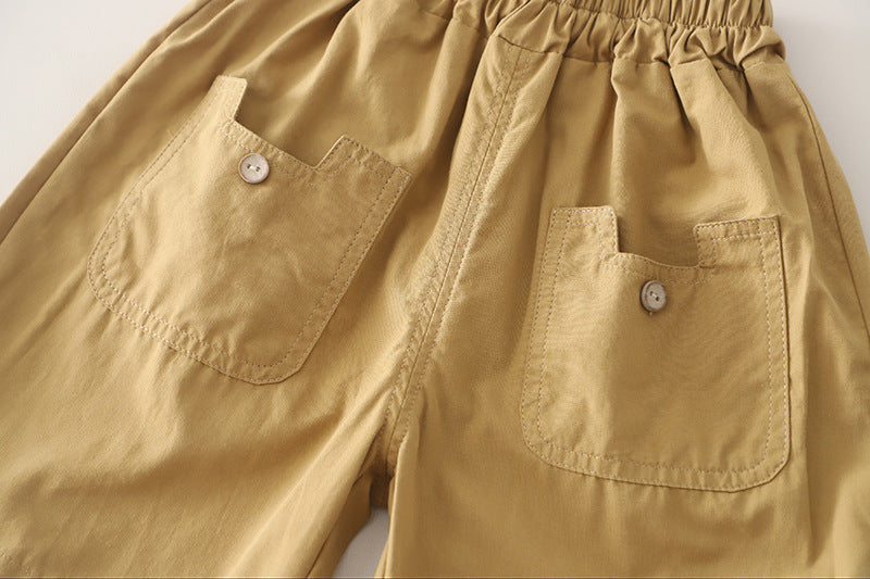 Conjunto Infantil Verão 3 Peças Bolsinho