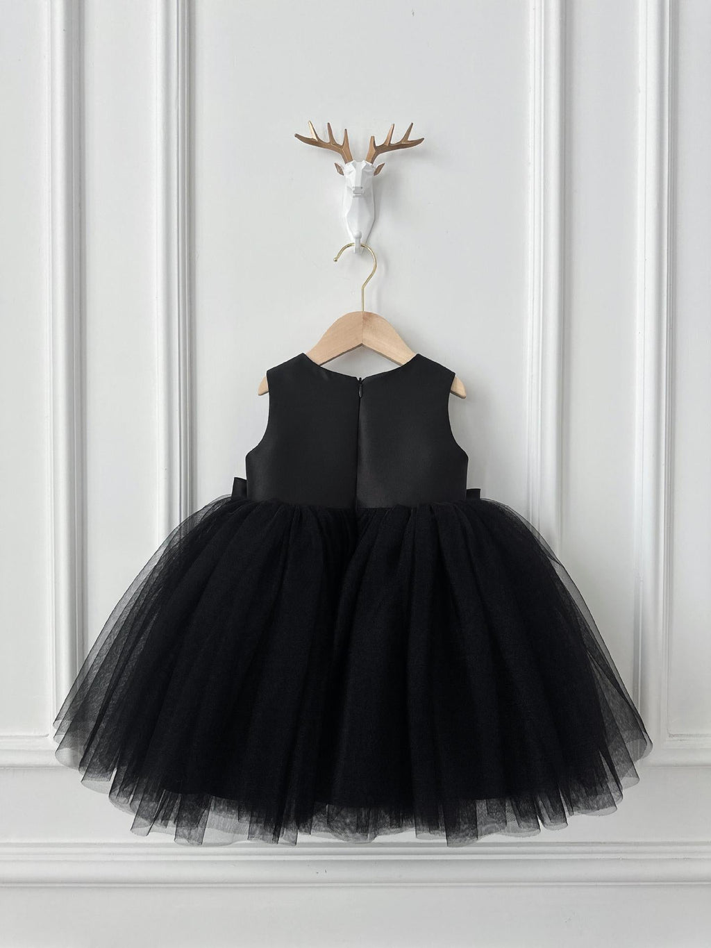 Vestido Infantil Cetim Lacinho