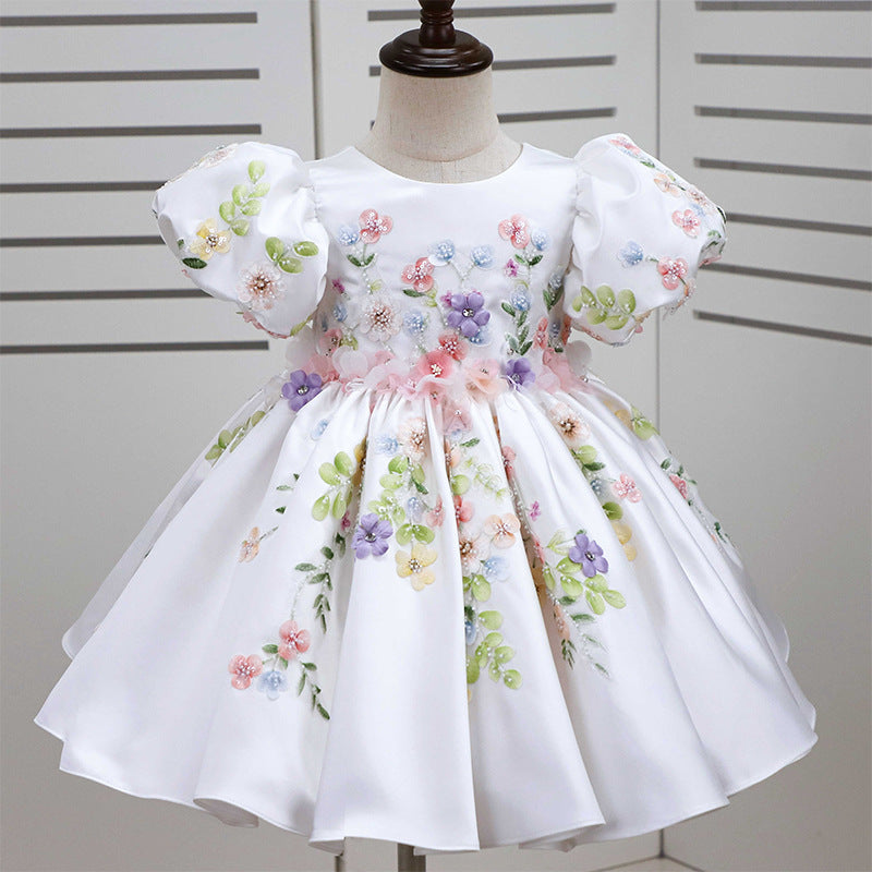 Vestido de Festa Flores Encantado
