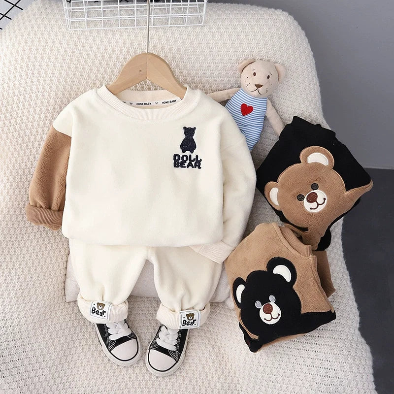 Conjunto Infantil de Inverno Ursinho