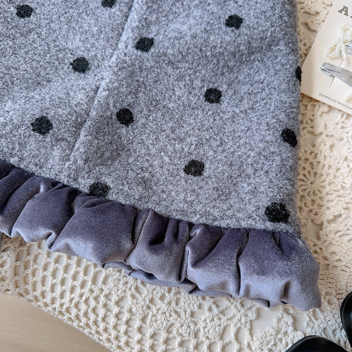 Vestido + Blusa Infantil Lacinho