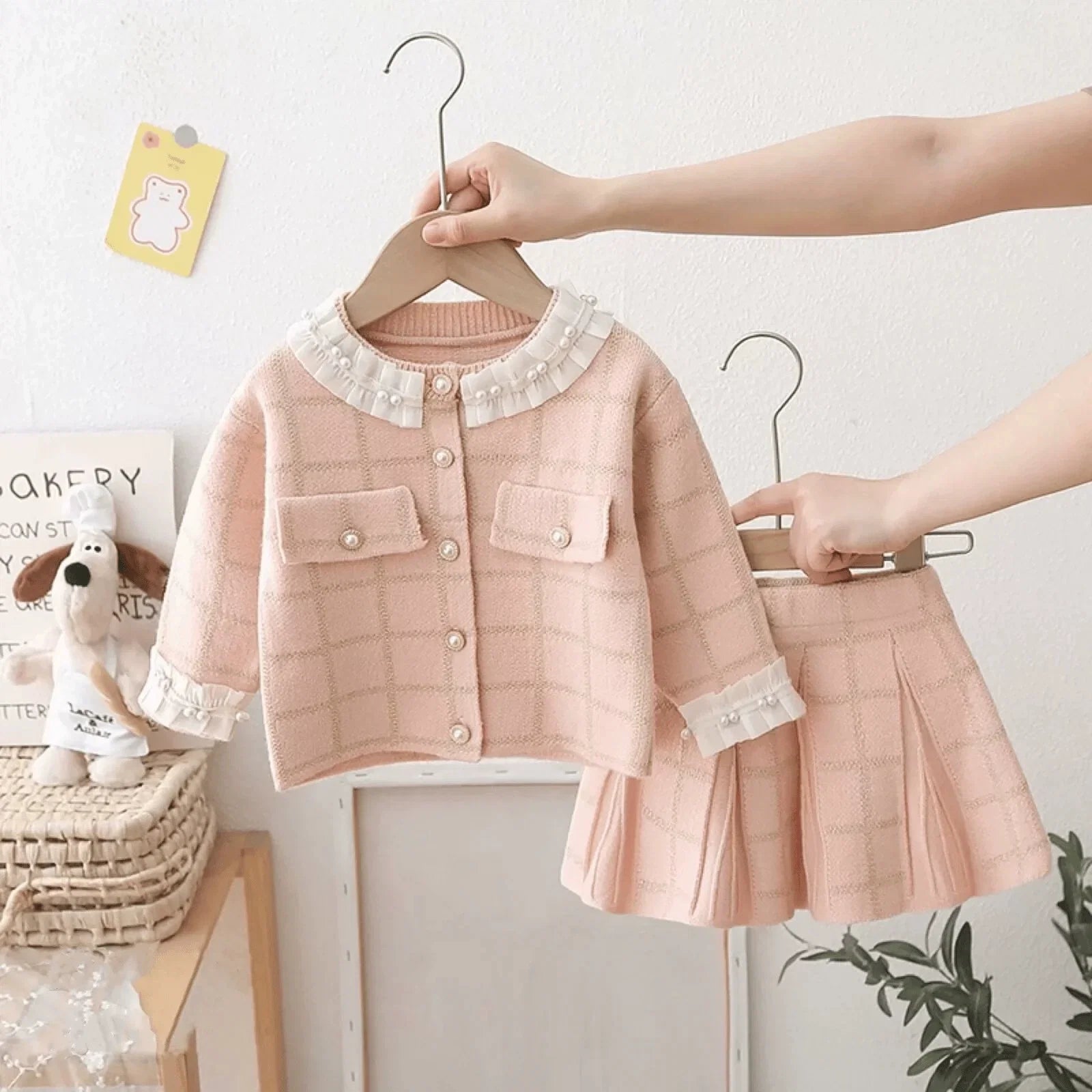 Conjunto Infantil Xadrez Pérolas